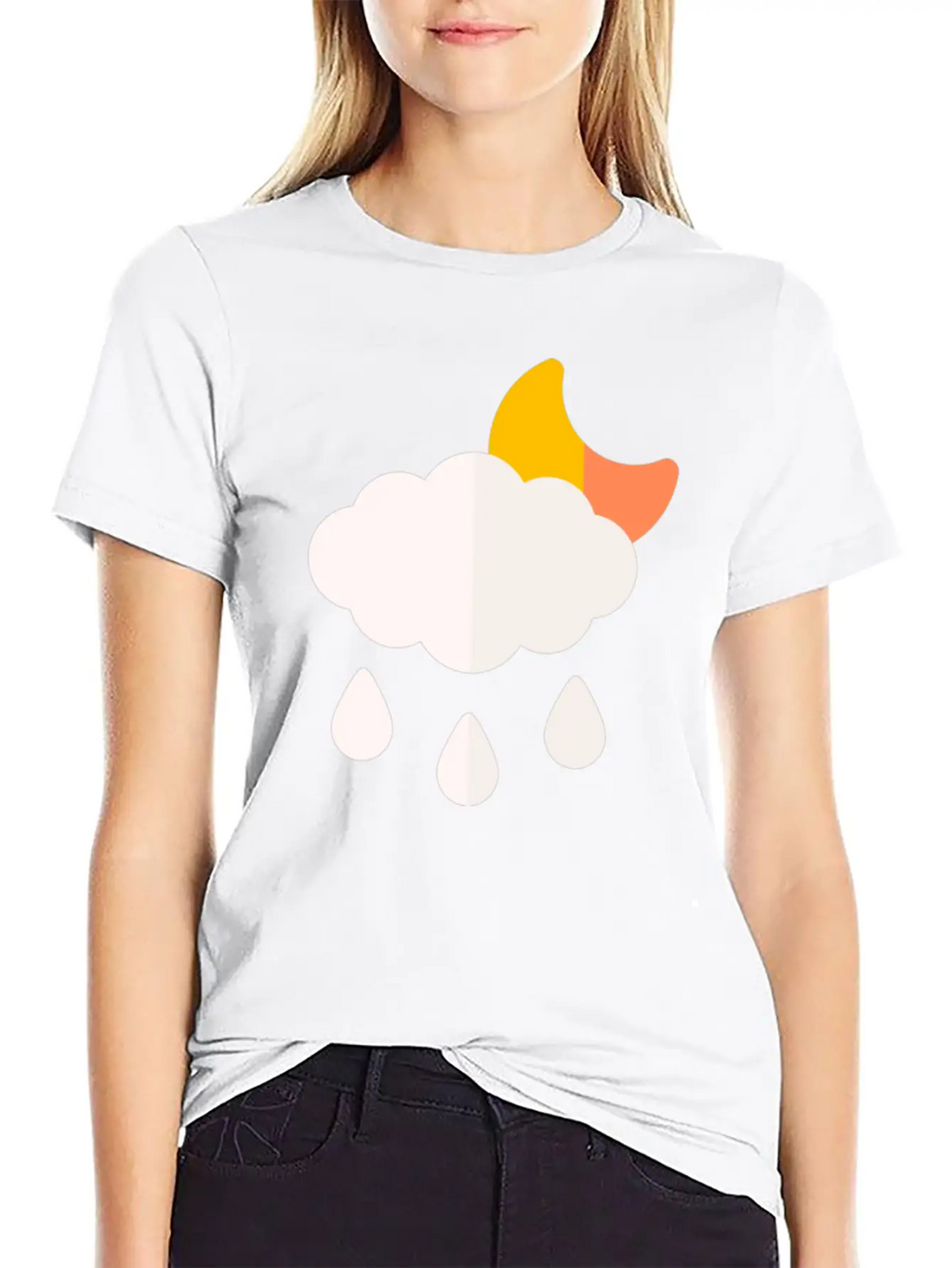 014 Rain Unisex Short Sleeve Soft Cotton T-Shirt – Casual Everyday Wear