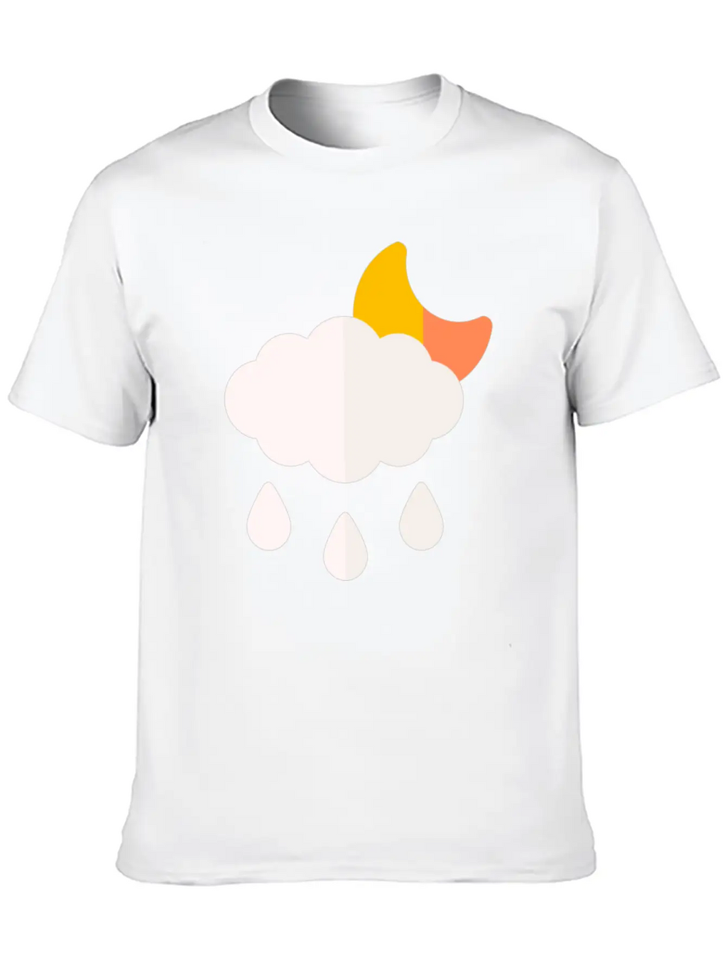 014 Rain Unisex Short Sleeve Soft Cotton T-Shirt – Casual Everyday Wear