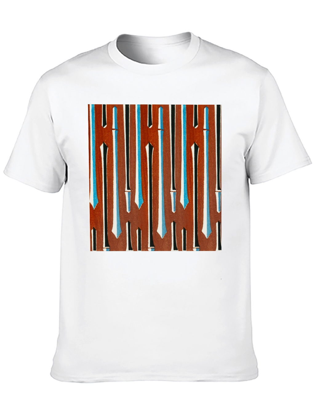 Abstract Art Deco Pattern T-Shirt