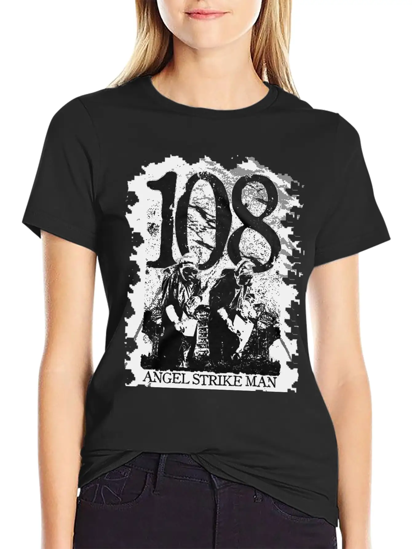 108 HARDCORE PUNK ROCK BAND Classic Fit Graphic Tee For Daily Comfort – Unisex Cotton Shirt
