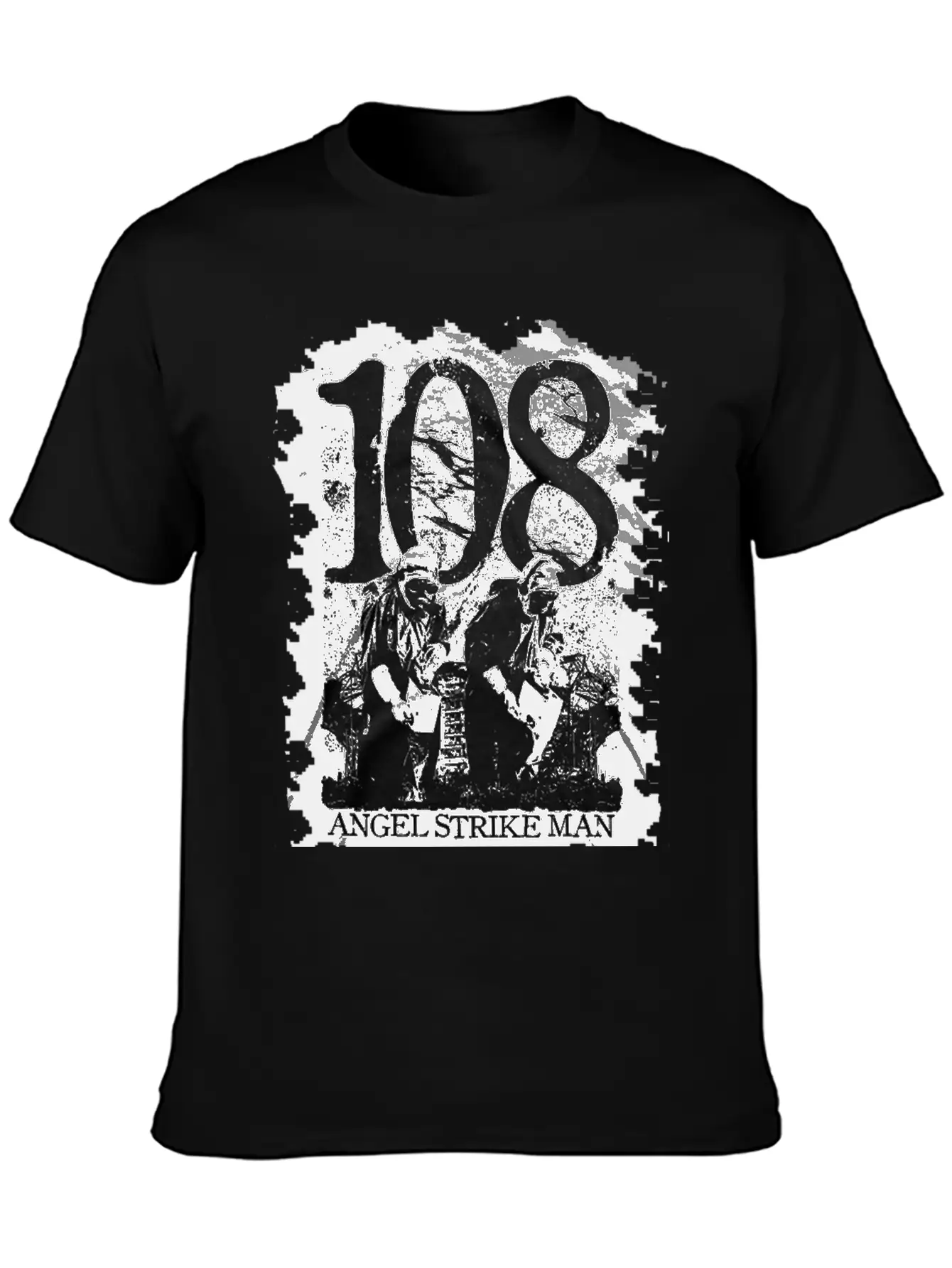 108 HARDCORE PUNK ROCK BAND Classic Fit Graphic Tee For Daily Comfort – Unisex Cotton Shirt