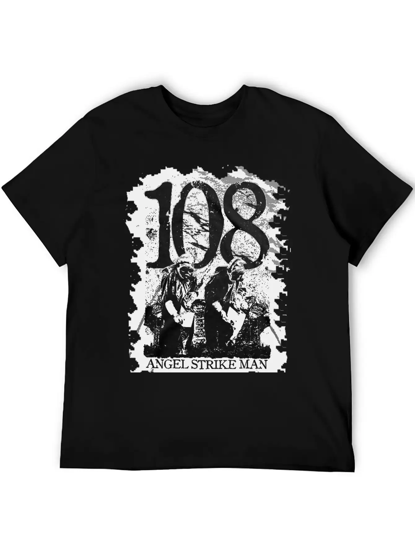 108 HARDCORE PUNK ROCK BAND Classic Fit Graphic Tee For Daily Comfort – Unisex Cotton Shirt