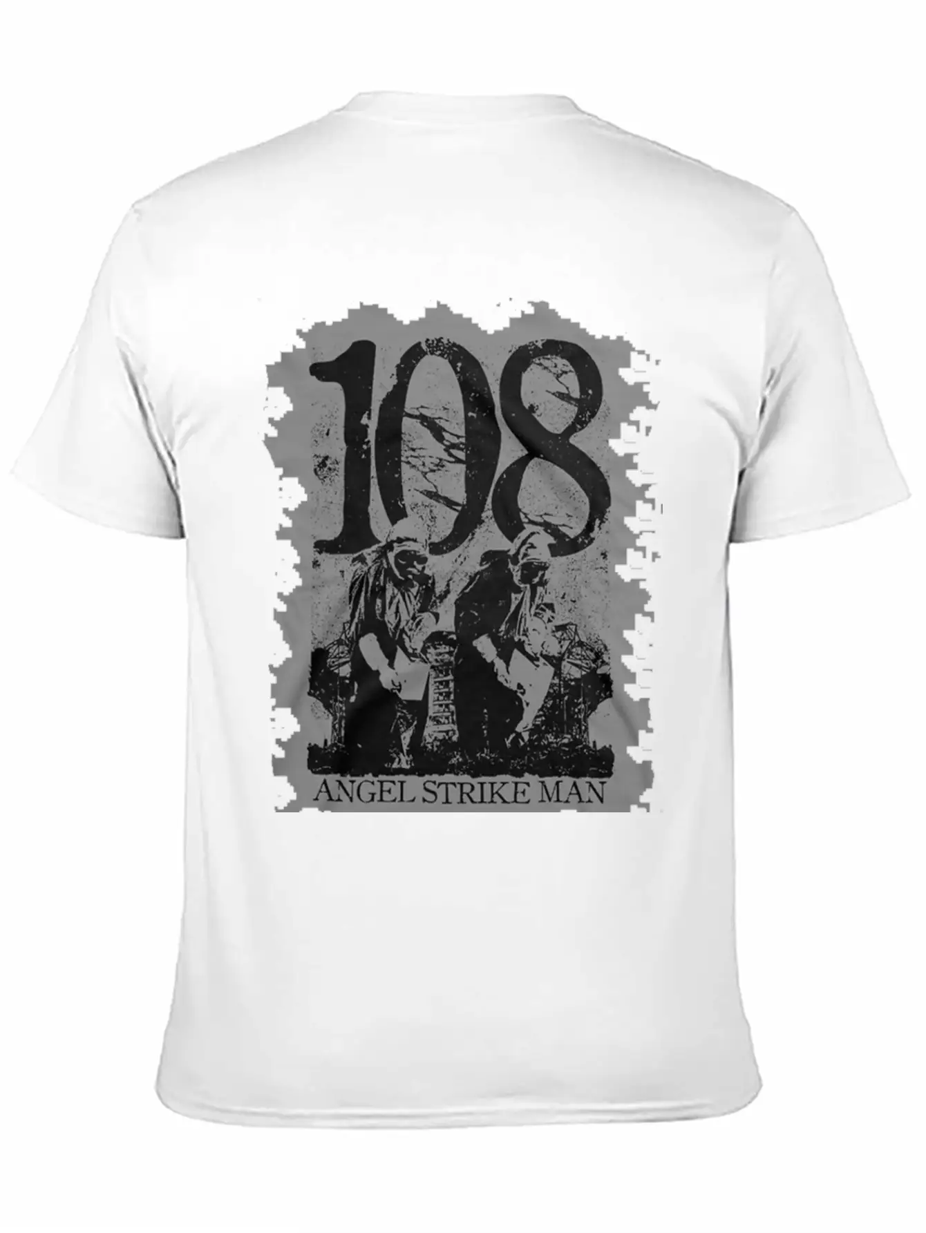 108 HARDCORE PUNK ROCK BAND Classic Fit Graphic Tee For Daily Comfort – Unisex Cotton Shirt