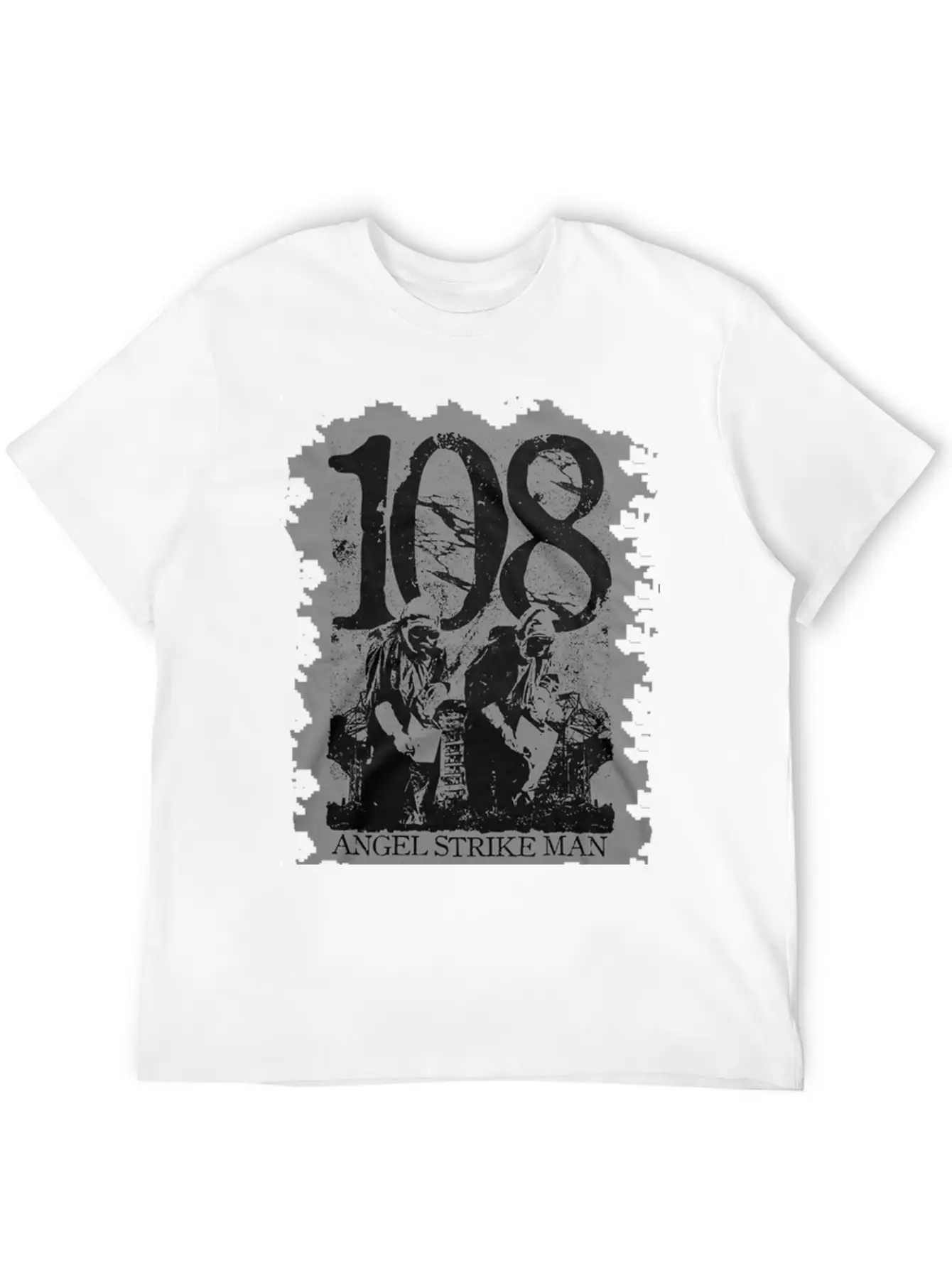 108 HARDCORE PUNK ROCK BAND Classic Fit Graphic Tee For Daily Comfort – Unisex Cotton Shirt