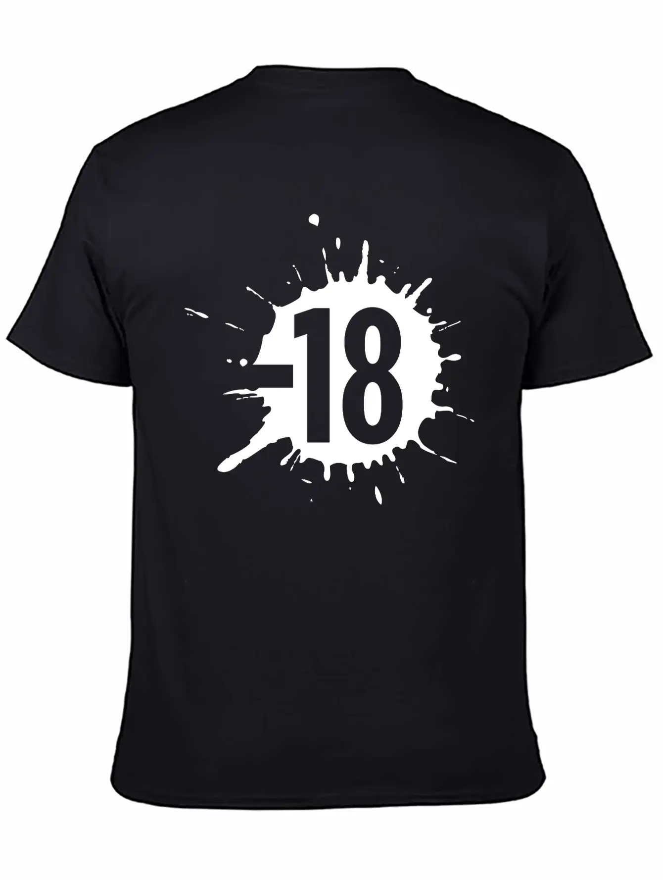 18- Sign Unisex Casual T-Shirt – Clean Design For Daily Comfort