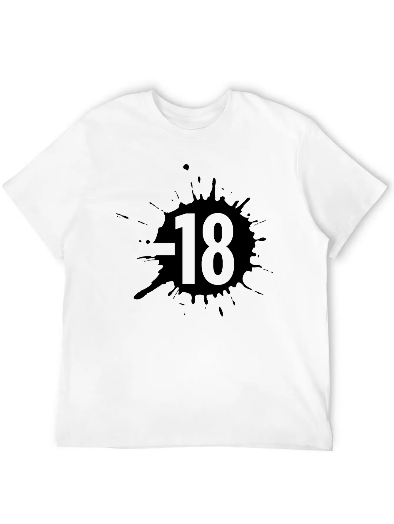 18- Sign Unisex Casual T-Shirt – Clean Design For Daily Comfort