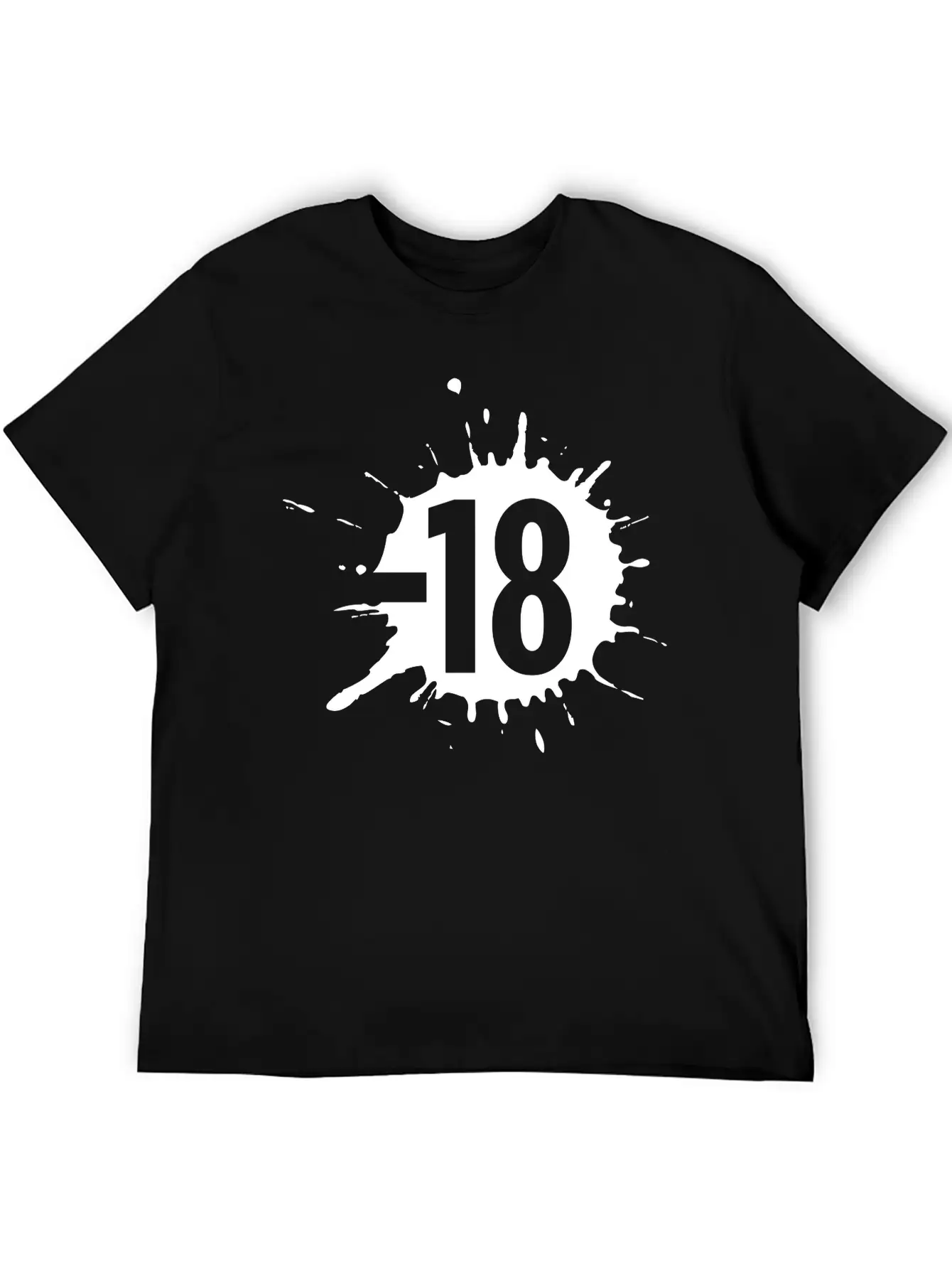 18- Sign Unisex Casual T-Shirt – Clean Design For Daily Comfort