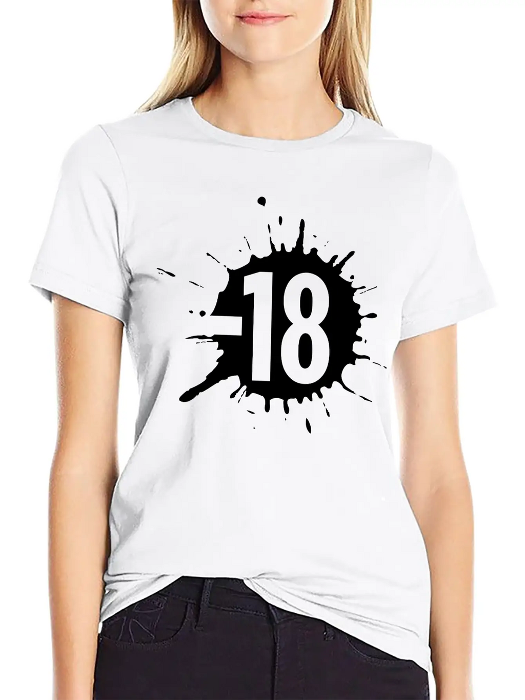 18- Sign Unisex Casual T-Shirt – Clean Design For Daily Comfort