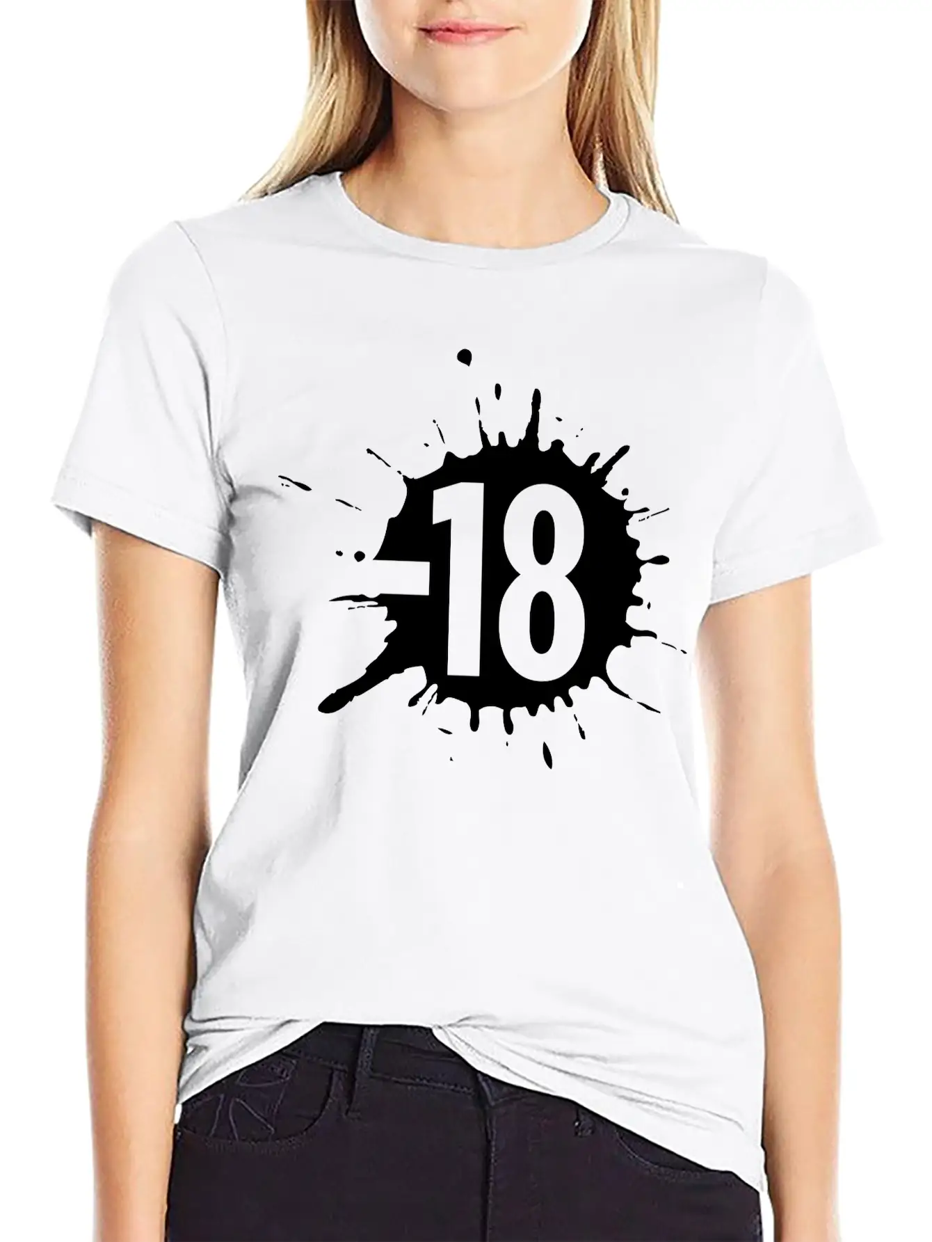 18- Sign Unisex Casual T-Shirt – Clean Design For Daily Comfort