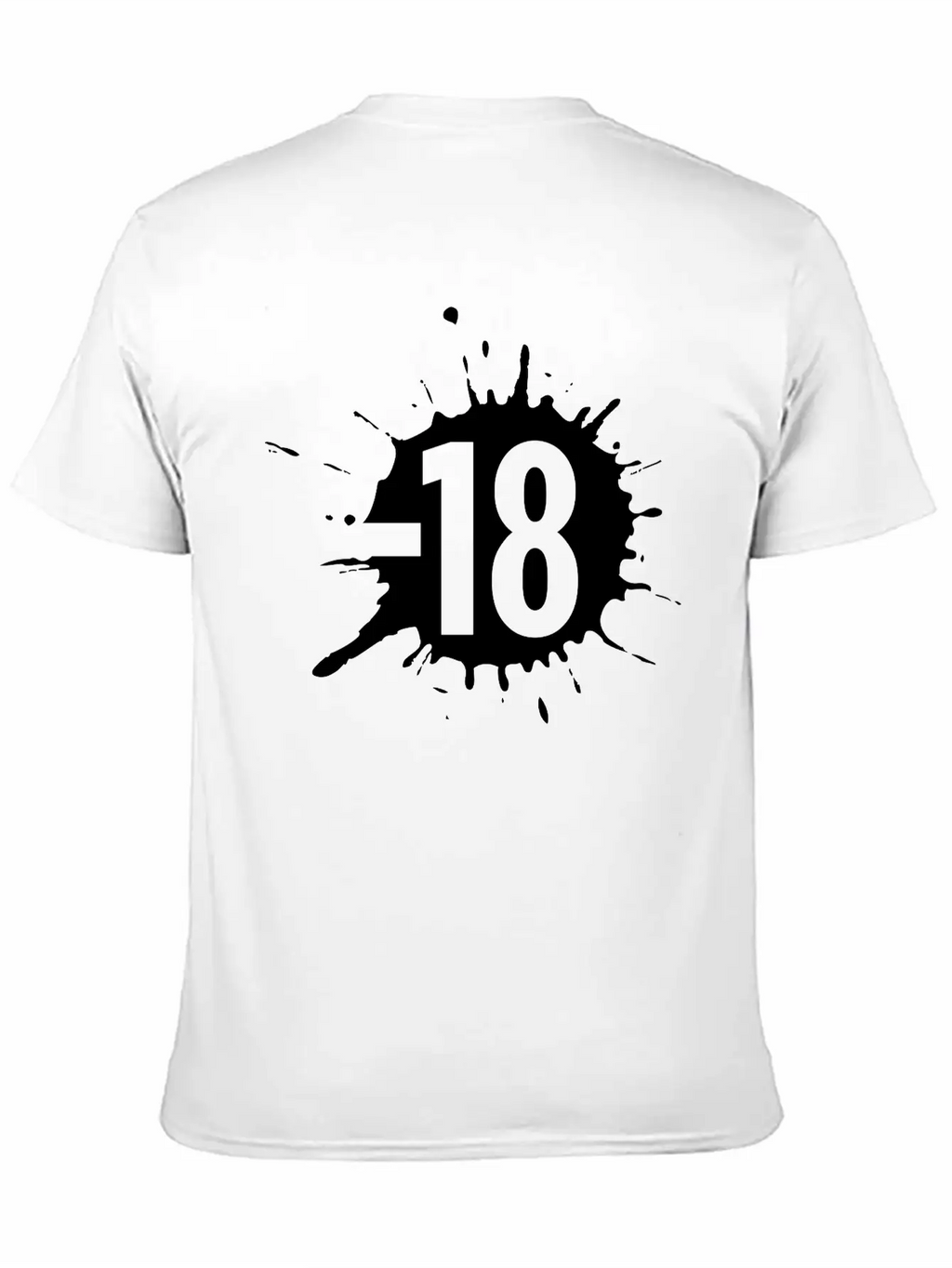 18- Sign Unisex Casual T-Shirt – Clean Design For Daily Comfort