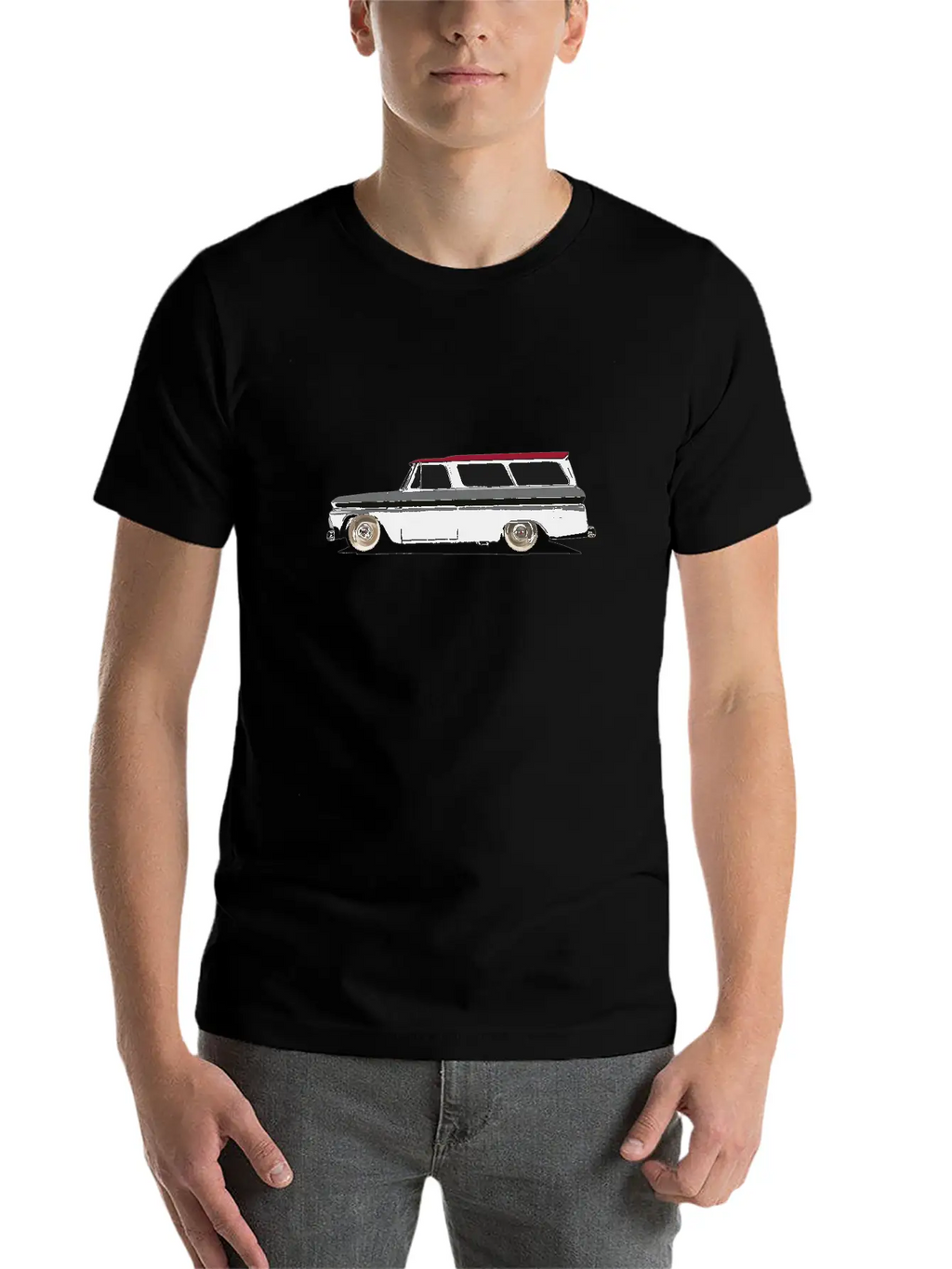 1965 Chevy Suburban - Stylized Unisex Casual T-Shirt – Clean Design For Daily Comfort