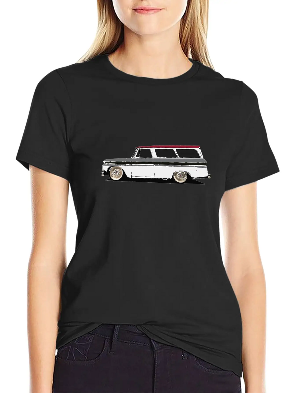1965 Chevy Suburban - Stylized Unisex Casual T-Shirt – Clean Design For Daily Comfort