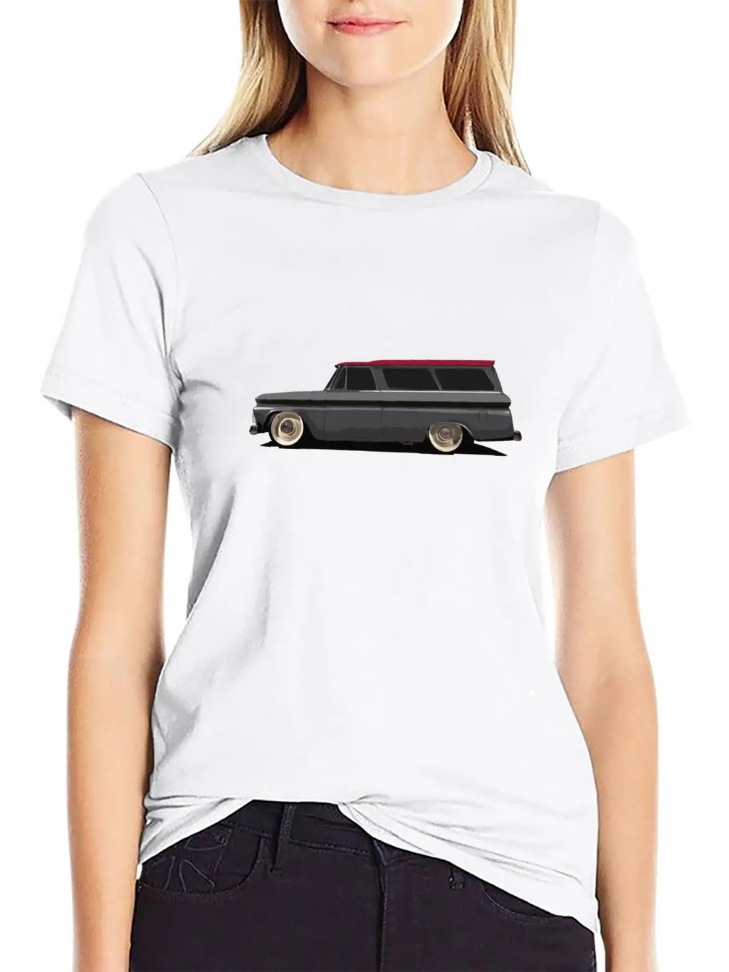 1965 Chevy Suburban - Stylized Unisex Casual T-Shirt – Clean Design For Daily Comfort