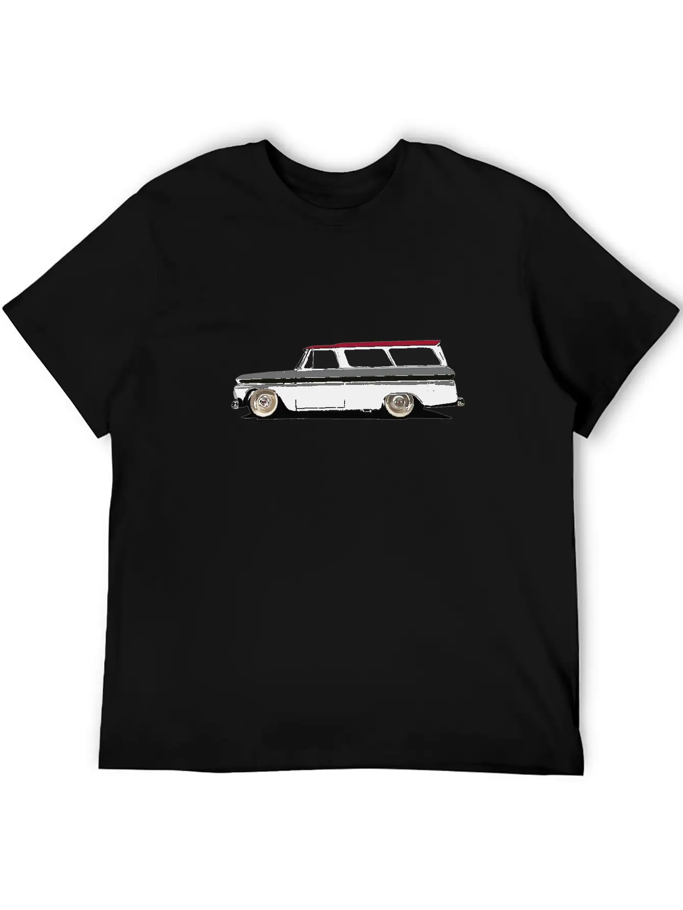 1965 Chevy Suburban - Stylized Unisex Casual T-Shirt – Clean Design For Daily Comfort