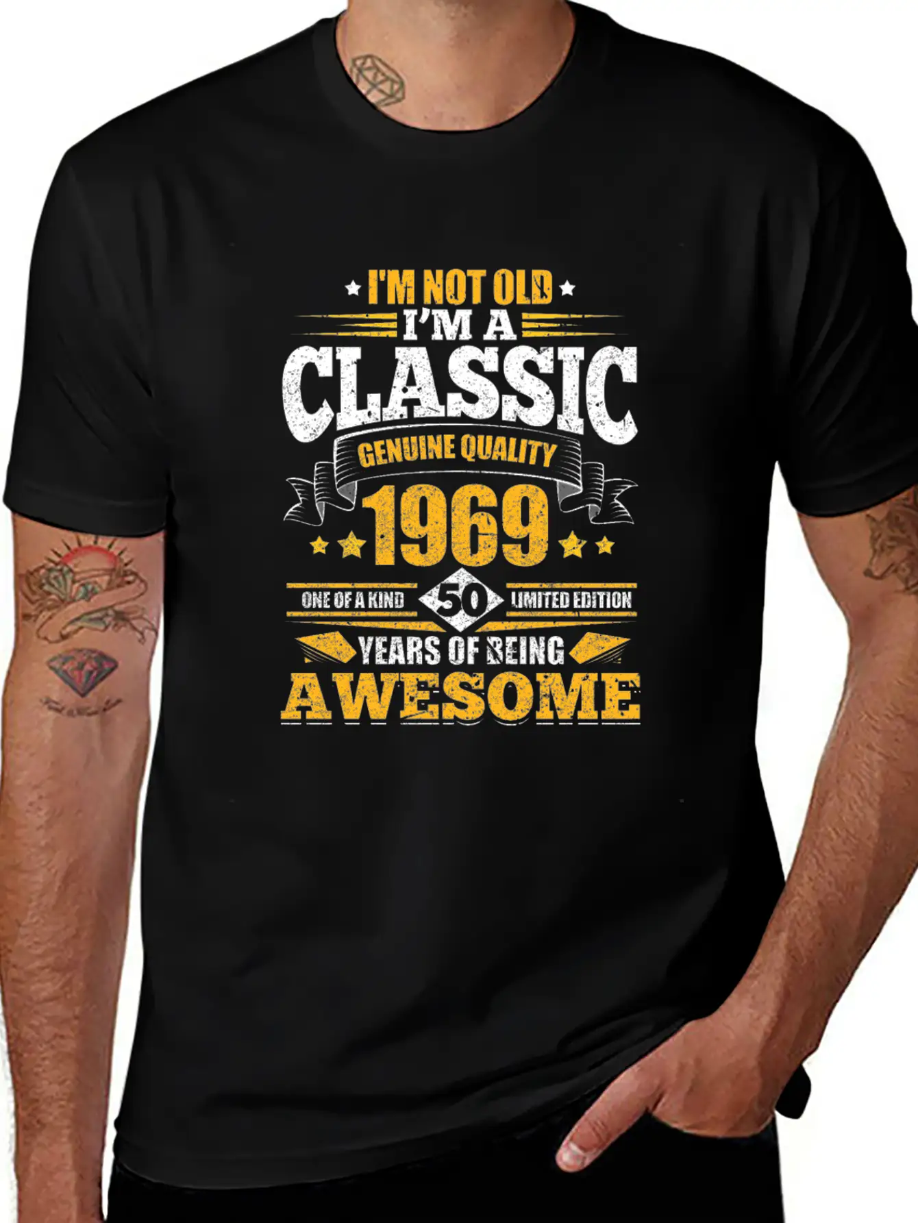 1969 Classic Essential Unisex Summer Tee – Soft Cotton Casual Fit