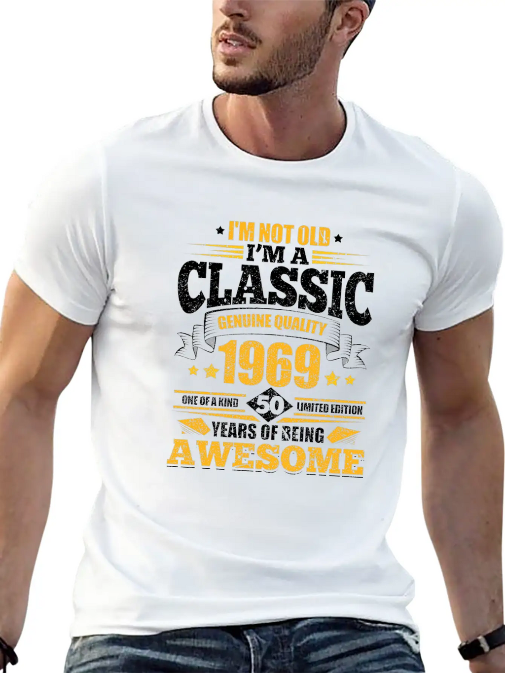 1969 Classic Essential Unisex Summer Tee – Soft Cotton Casual Fit