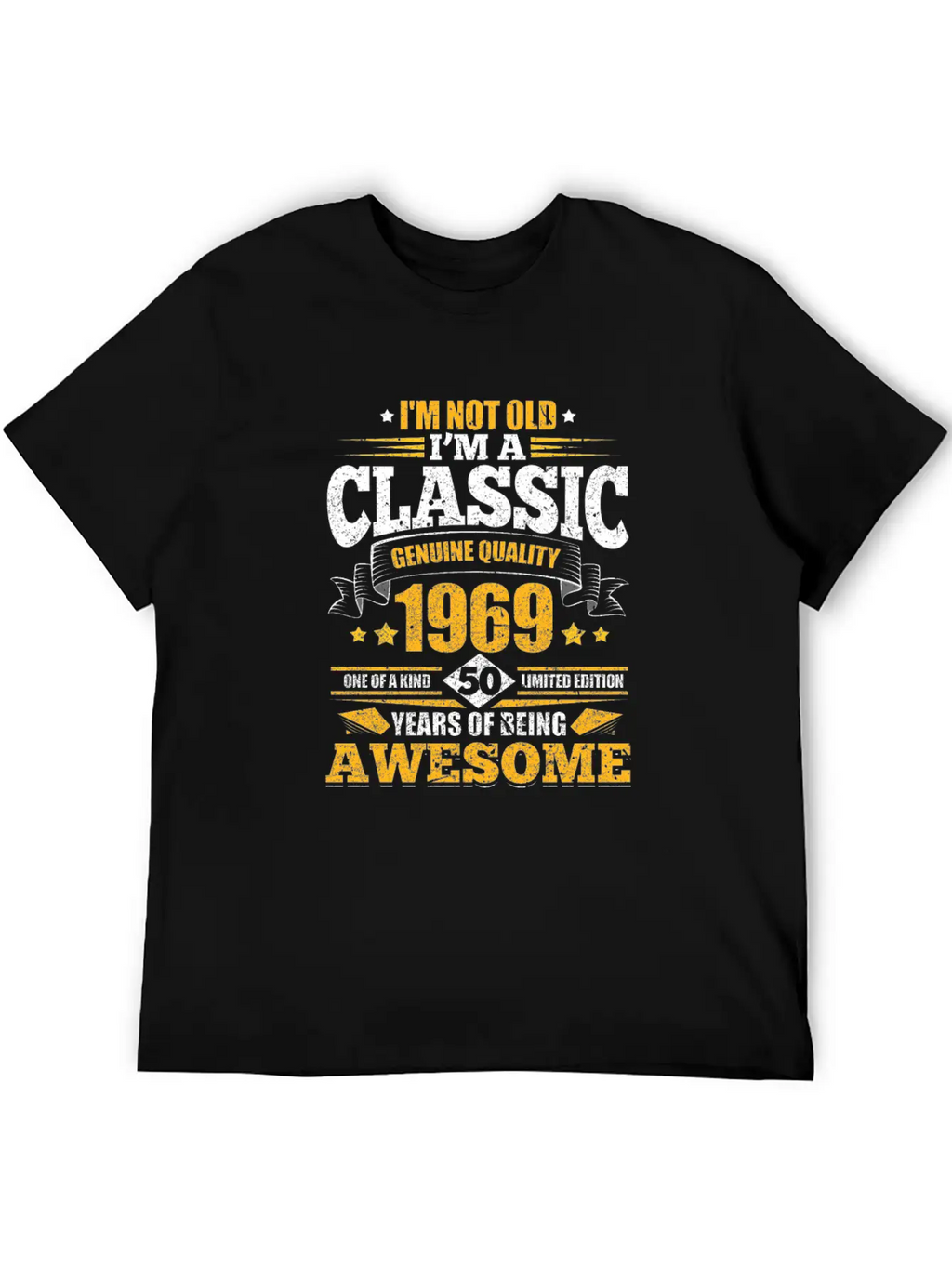 1969 Classic Essential Unisex Summer Tee – Soft Cotton Casual Fit