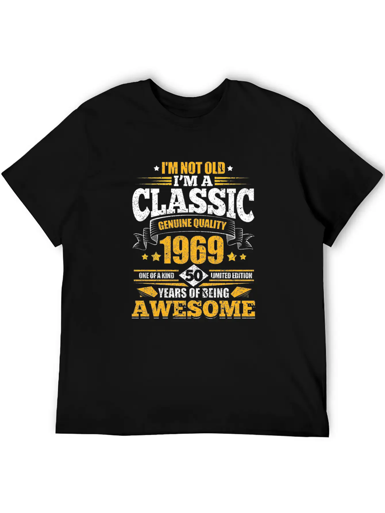 1969 Classic Essential Unisex Summer Tee – Soft Cotton Casual Fit