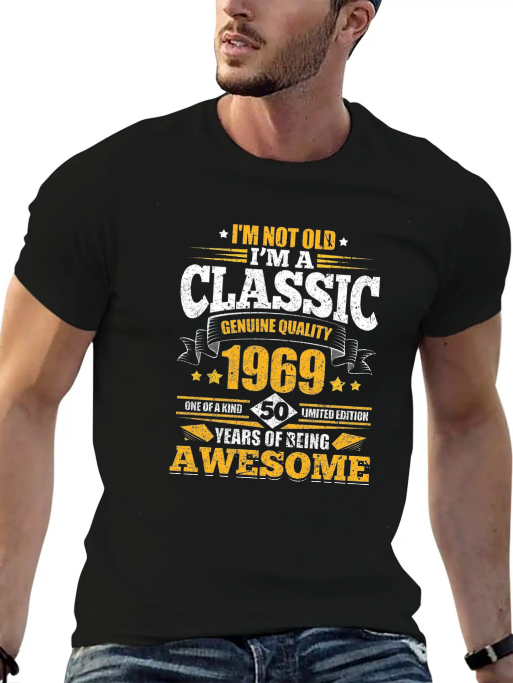 1969 Classic Essential Unisex Summer Tee – Soft Cotton Casual Fit