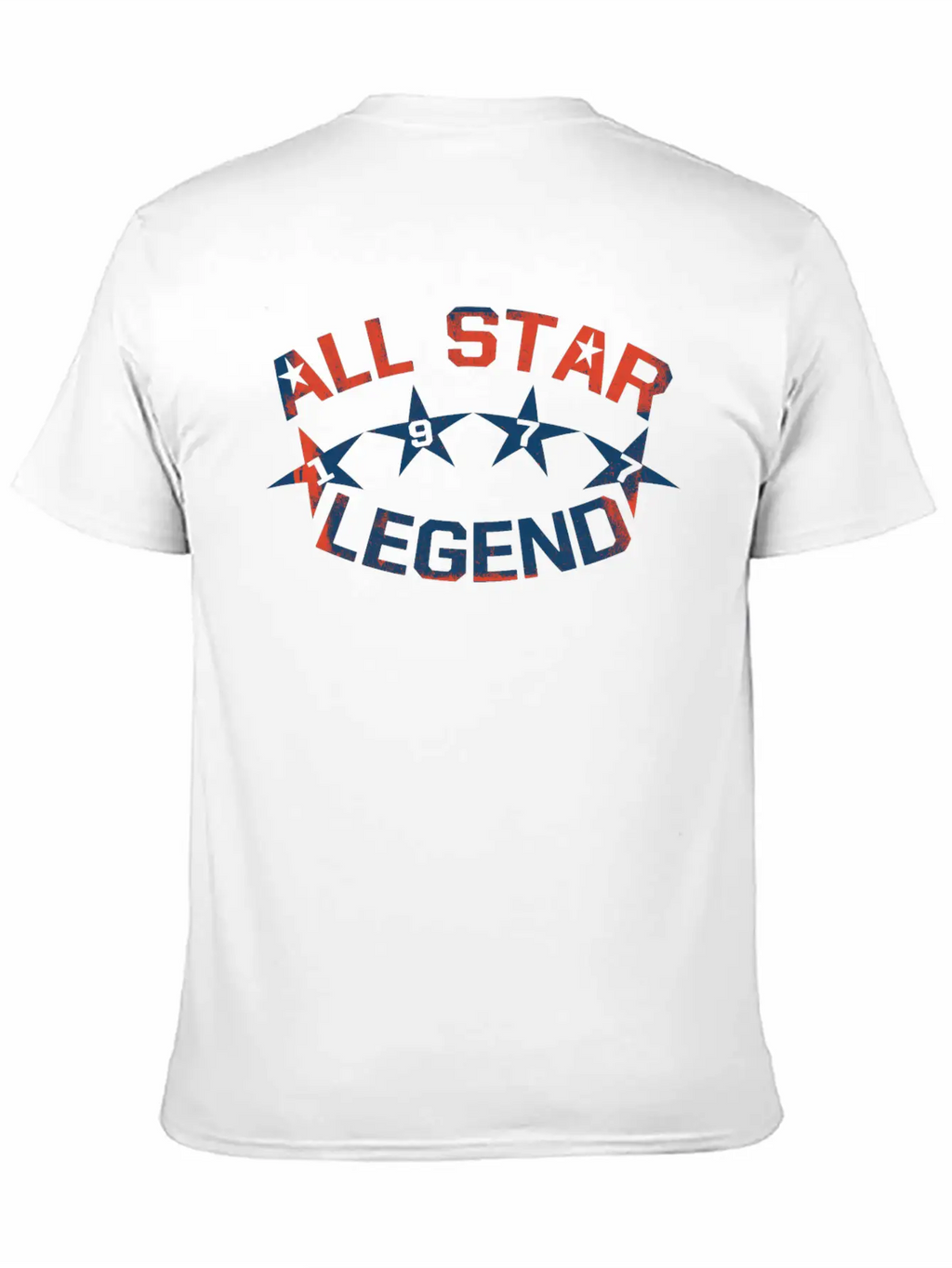 1977 All Star Legend Classic Crew Neck Graphic Tee – Everyday Minimal Look