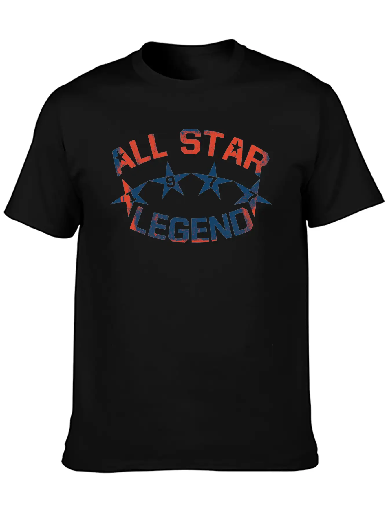 1977 All Star Legend Classic Crew Neck Graphic Tee – Everyday Minimal Look