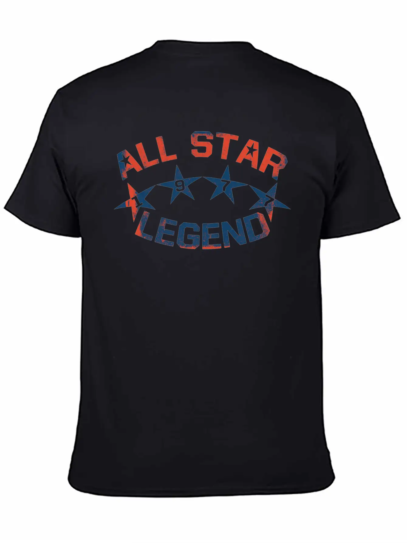 1977 All Star Legend Classic Crew Neck Graphic Tee – Everyday Minimal Look