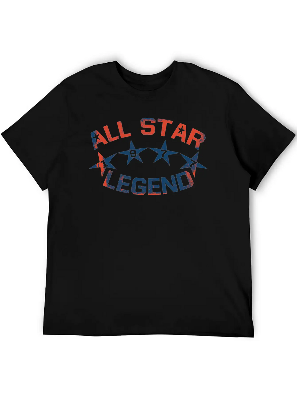 1977 All Star Legend Classic Crew Neck Graphic Tee – Everyday Minimal Look