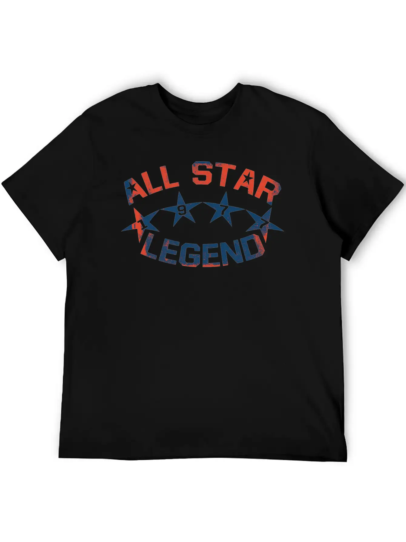 1977 All Star Legend Classic Crew Neck Graphic Tee – Everyday Minimal Look