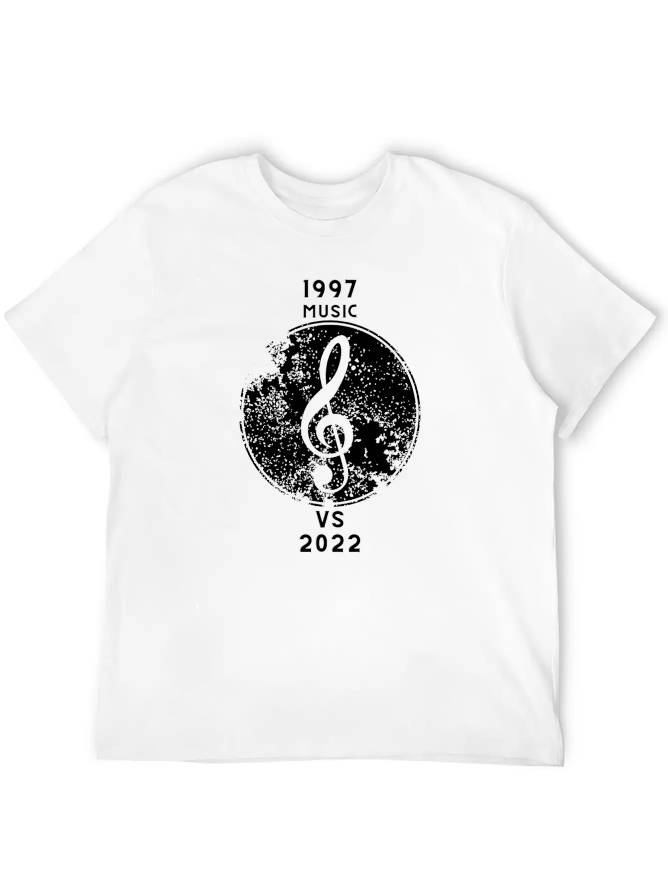 1997 Music VS 2022 Music Classic Cotton Tee – Unisex Comfort For Any Season