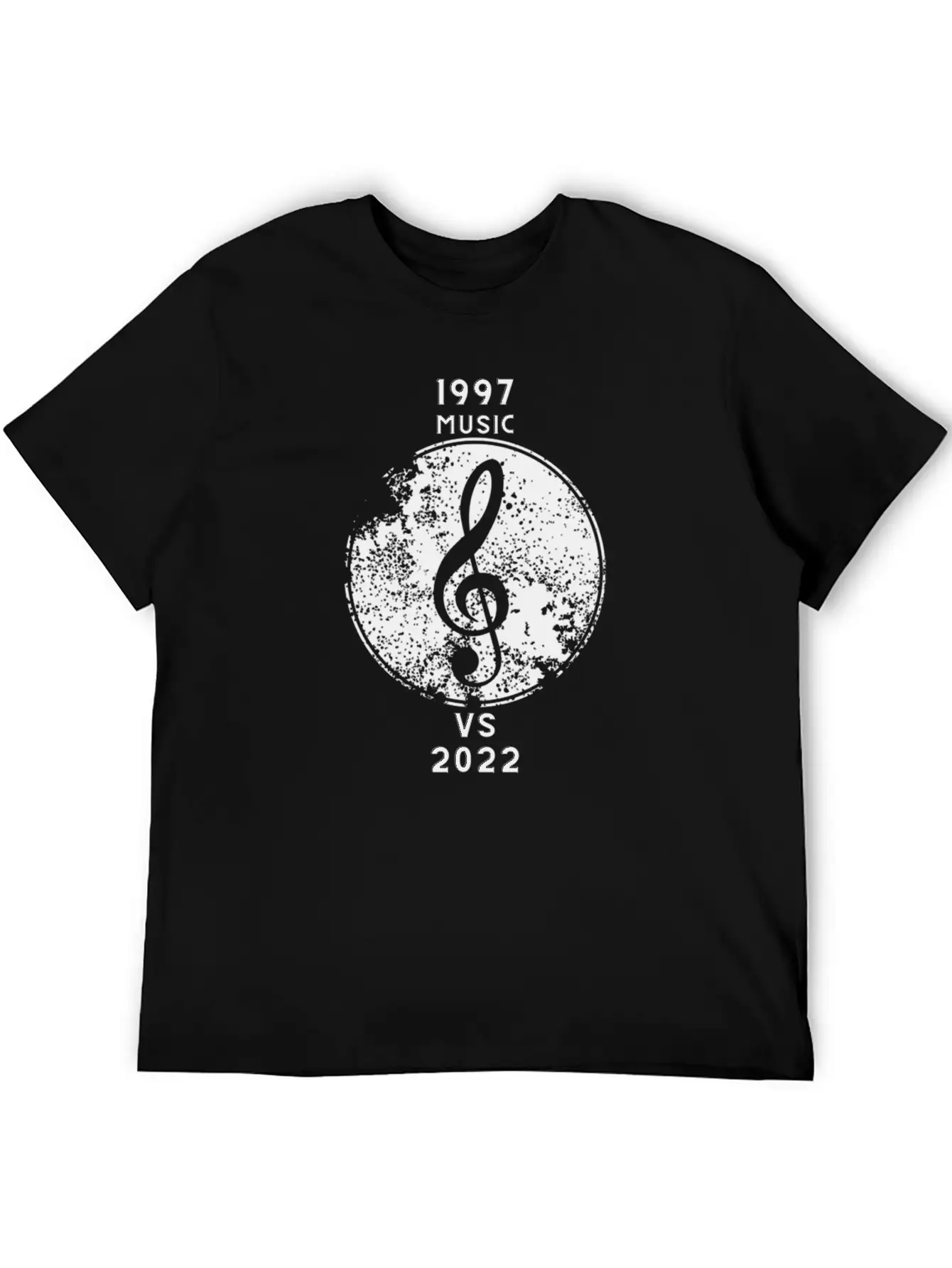 1997 Music VS 2022 Music Classic Cotton Tee – Unisex Comfort For Any Season