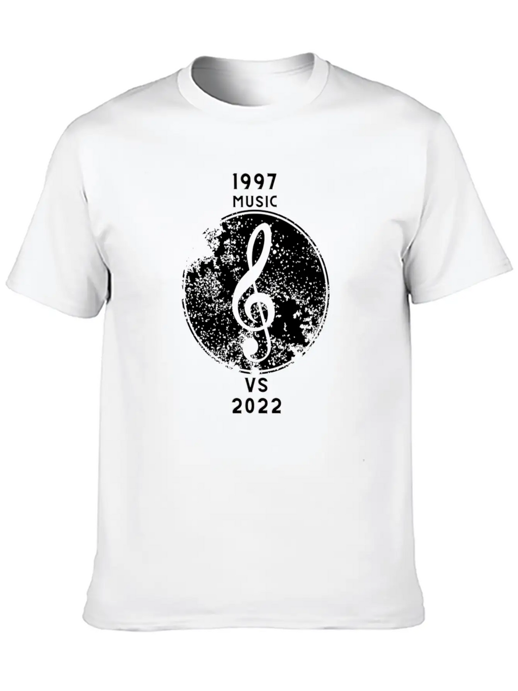 1997 Music VS 2022 Music Classic Cotton Tee – Unisex Comfort For Any Season