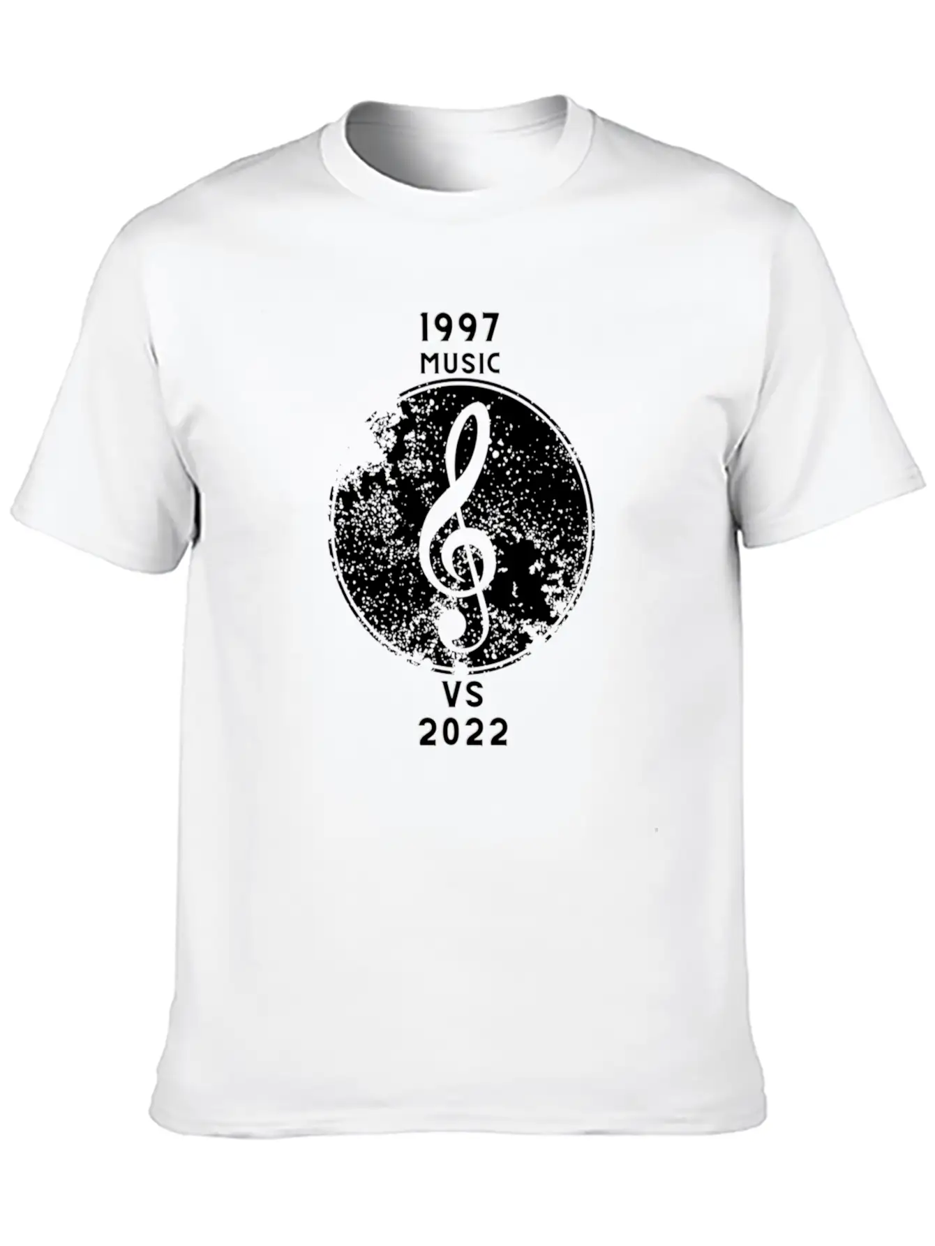 1997 Music VS 2022 Music Classic Cotton Tee – Unisex Comfort For Any Season