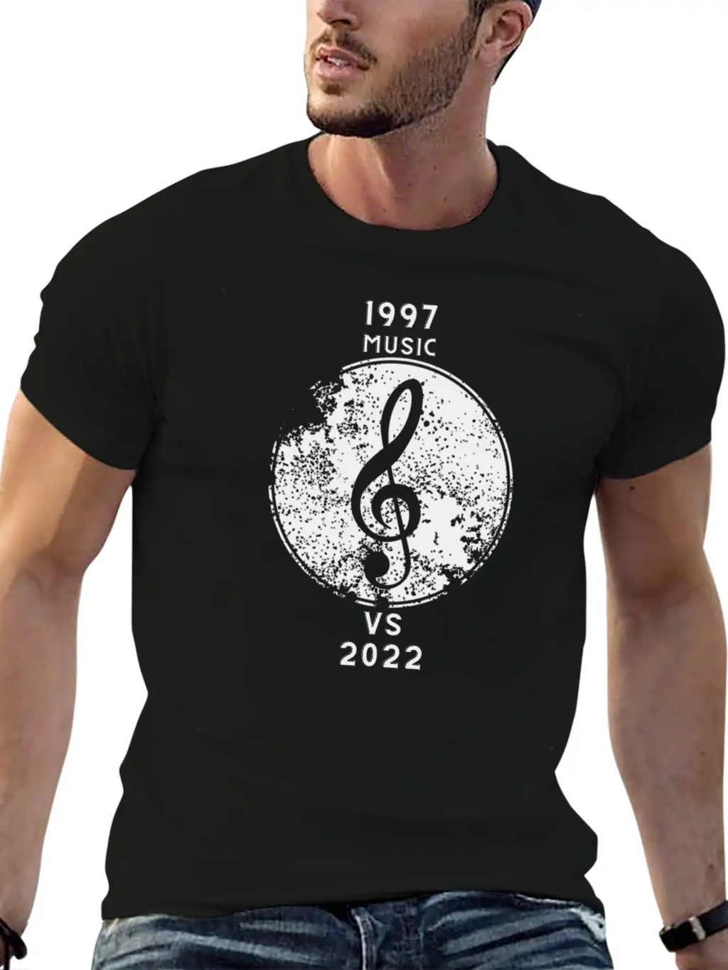 1997 Music VS 2022 Music Classic Cotton Tee – Unisex Comfort For Any Season