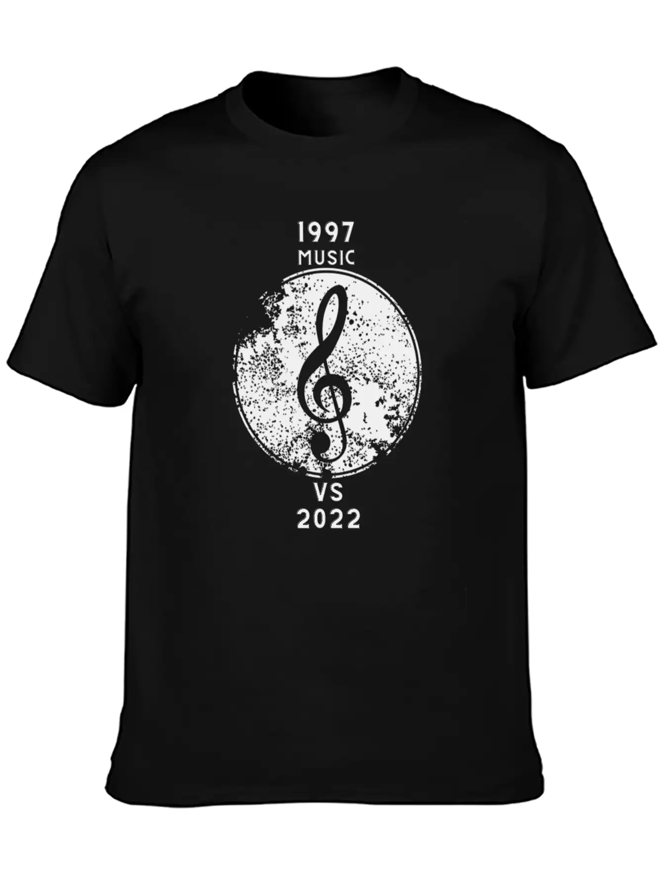 1997 Music VS 2022 Music Classic Cotton Tee – Unisex Comfort For Any Season