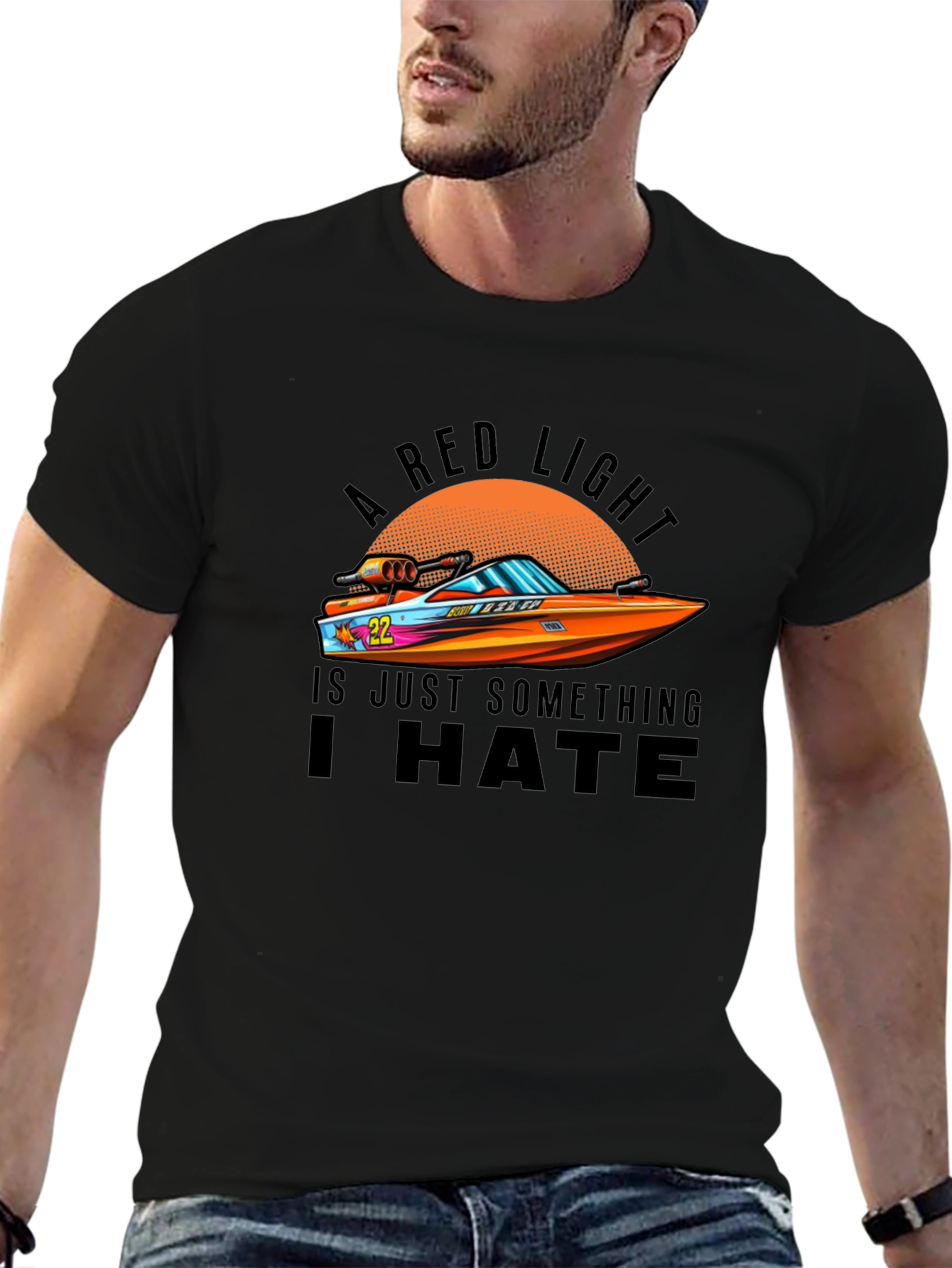 A Red Light I Hate Graphic Tee