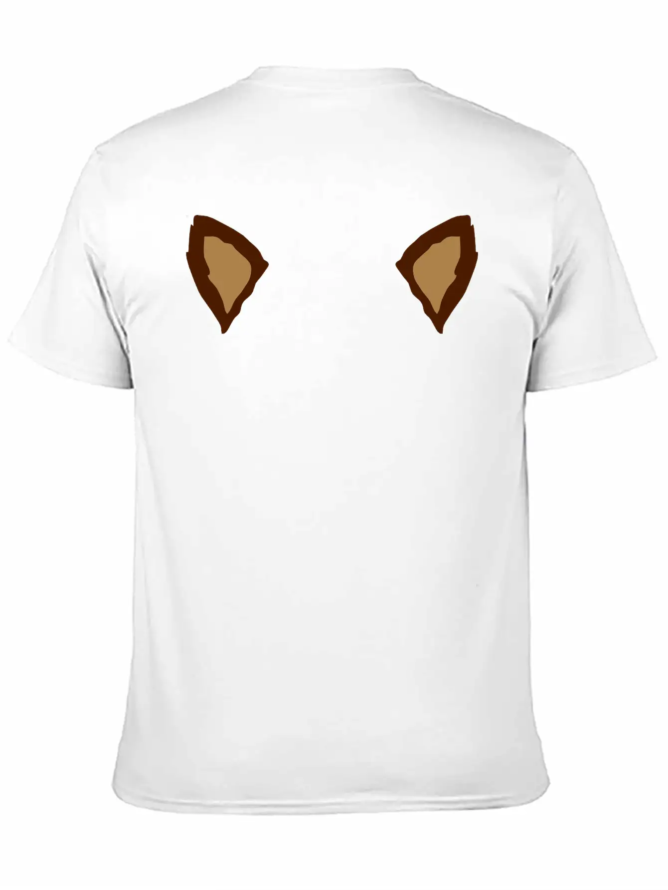 2 Animal Ears Classic Crew Neck Graphic Tee – Everyday Minimal Look