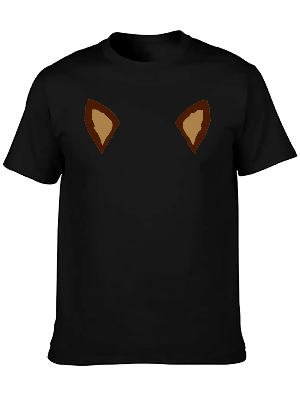 2 Animal Ears Classic Crew Neck Graphic Tee – Everyday Minimal Look