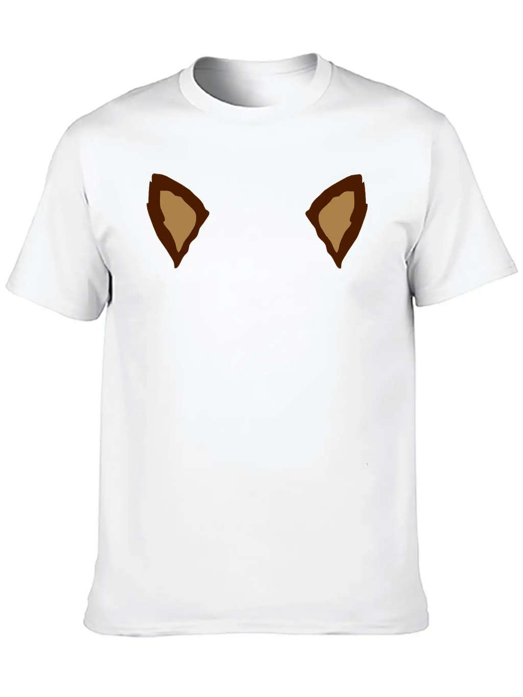 2 Animal Ears Classic Crew Neck Graphic Tee – Everyday Minimal Look