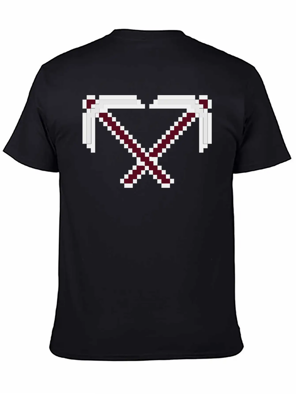 2 Cross Pixel Retro Computer Game Build Gamer Game Breathable Graphic T-Shirt – Perfect For Casual Days