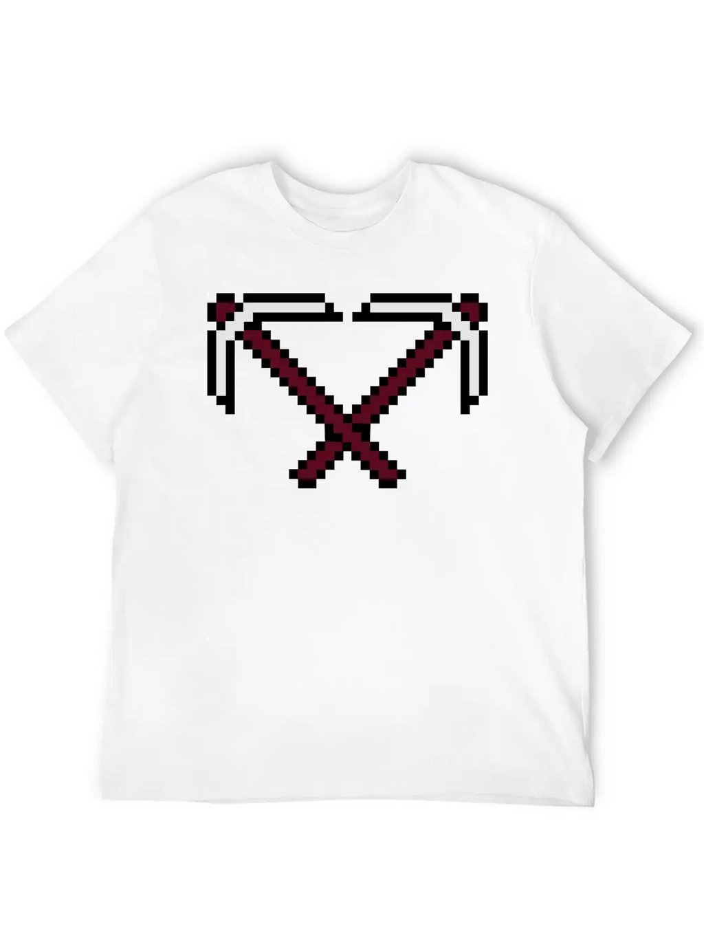 2 Cross Pixel Retro Computer Game Build Gamer Game Breathable Graphic T-Shirt – Perfect For Casual Days