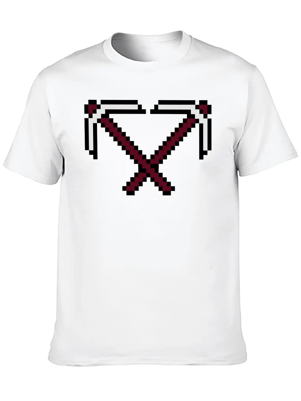 2 Cross Pixel Retro Computer Game Build Gamer Game Breathable Graphic T-Shirt – Perfect For Casual Days
