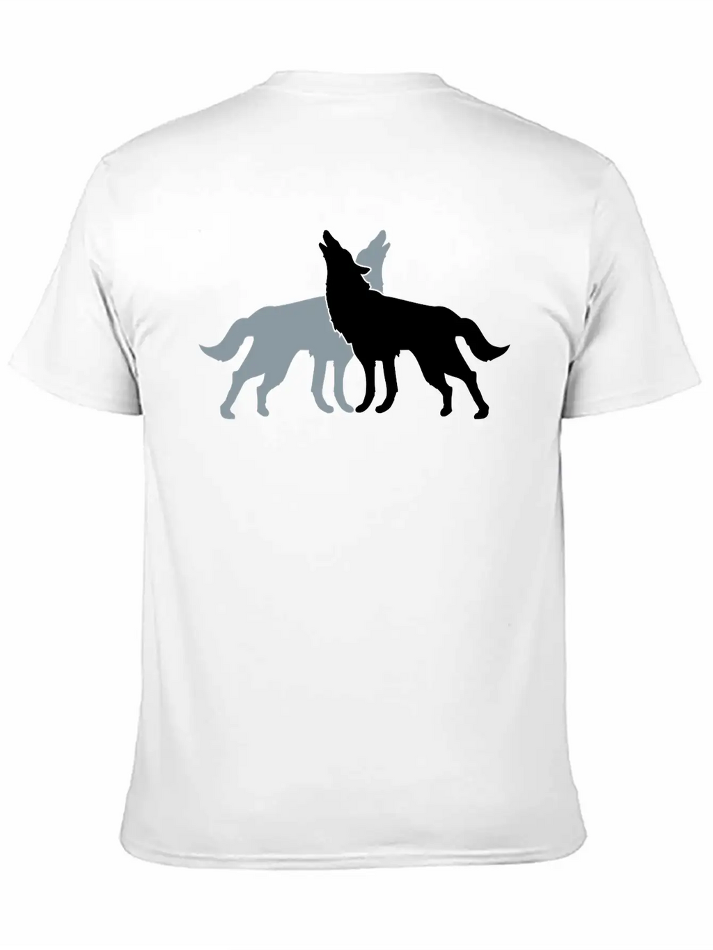 2 Wolf Dogs Unisex Casual T-Shirt – Clean Design For Daily Comfort