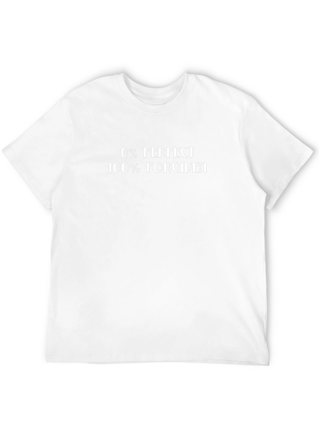 0% Perfect 100% Forgiven Graphic Tee