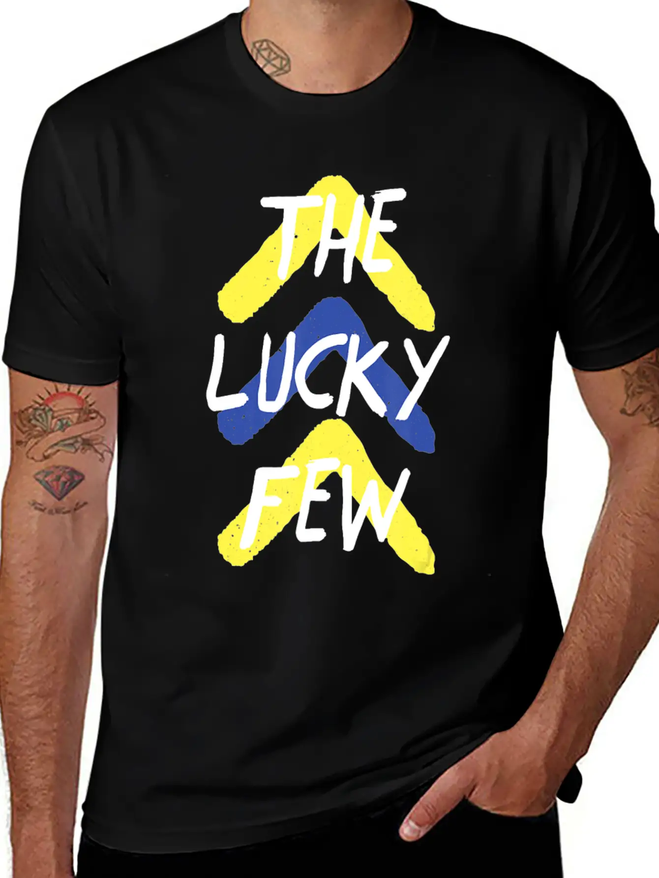 3 Arrows Down Syndrome Awareness The Lucky Few Classic Fit Graphic Tee For Daily Comfort – Unisex Cotton Shirt