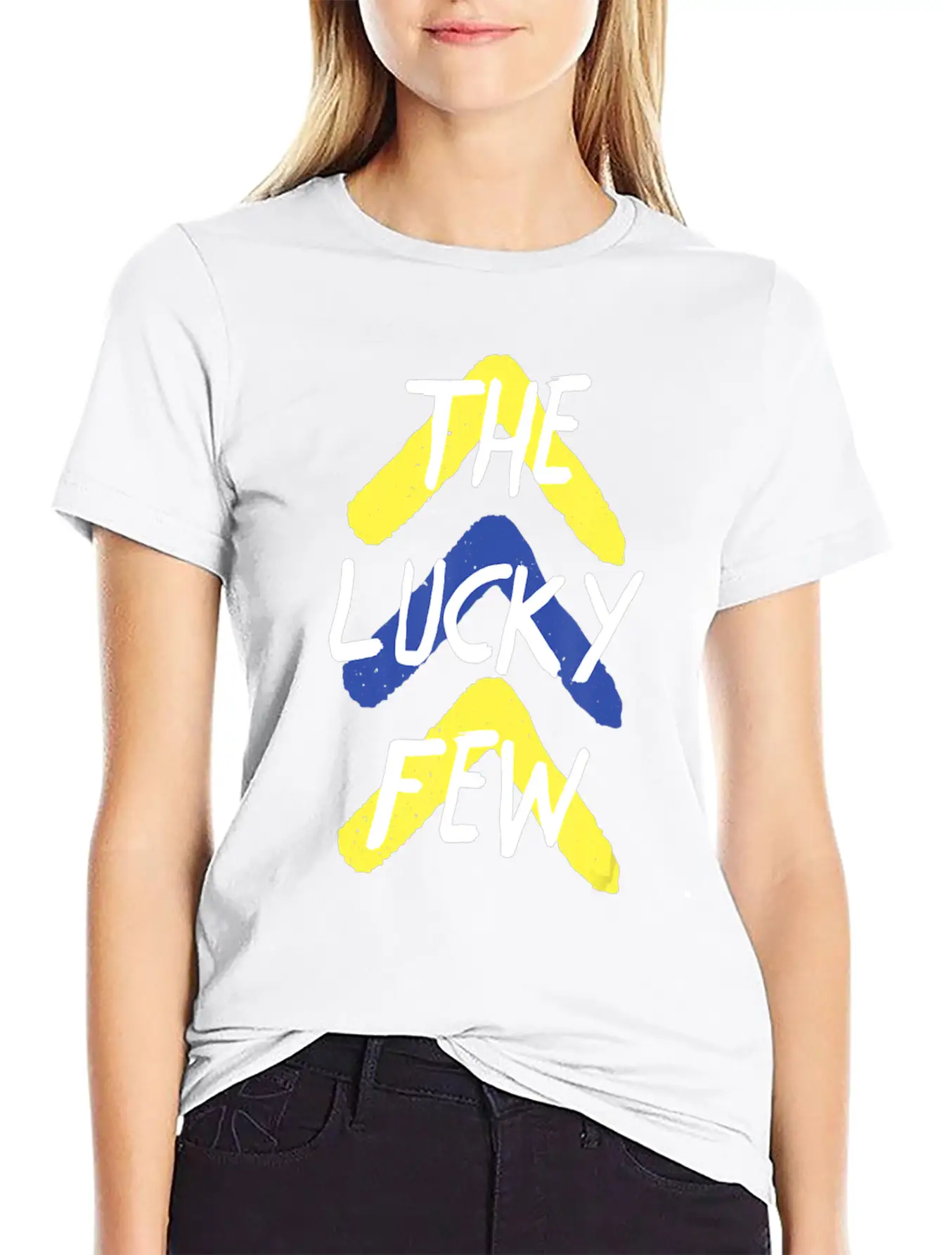 3 Arrows Down Syndrome Awareness The Lucky Few Classic Fit Graphic Tee For Daily Comfort – Unisex Cotton Shirt