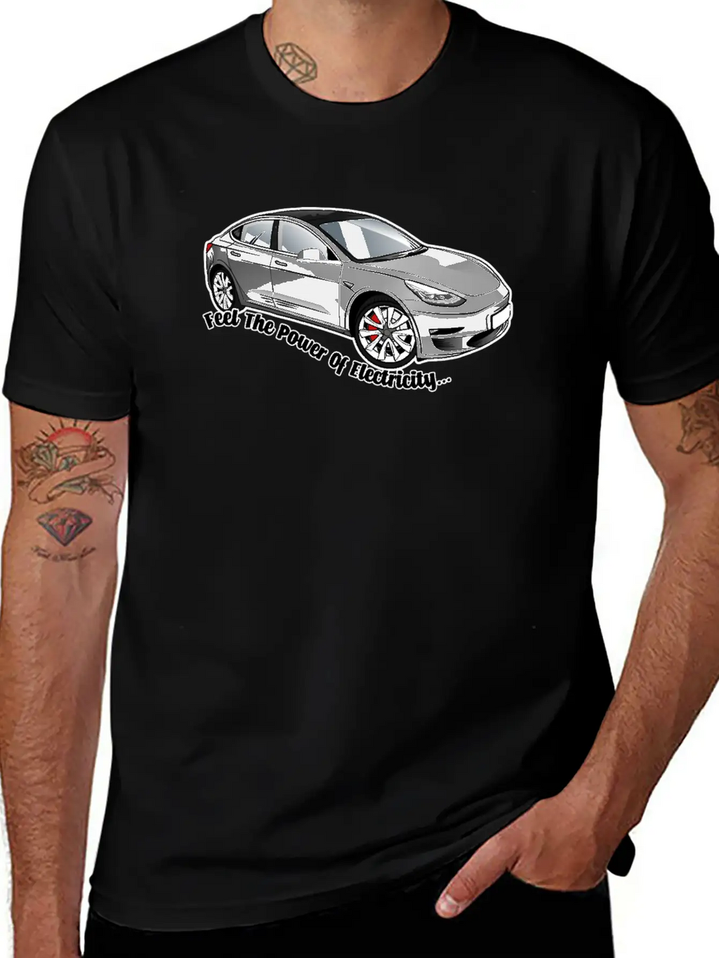 3 (silver) Unisex Casual T-Shirt – Clean Design For Daily Comfort