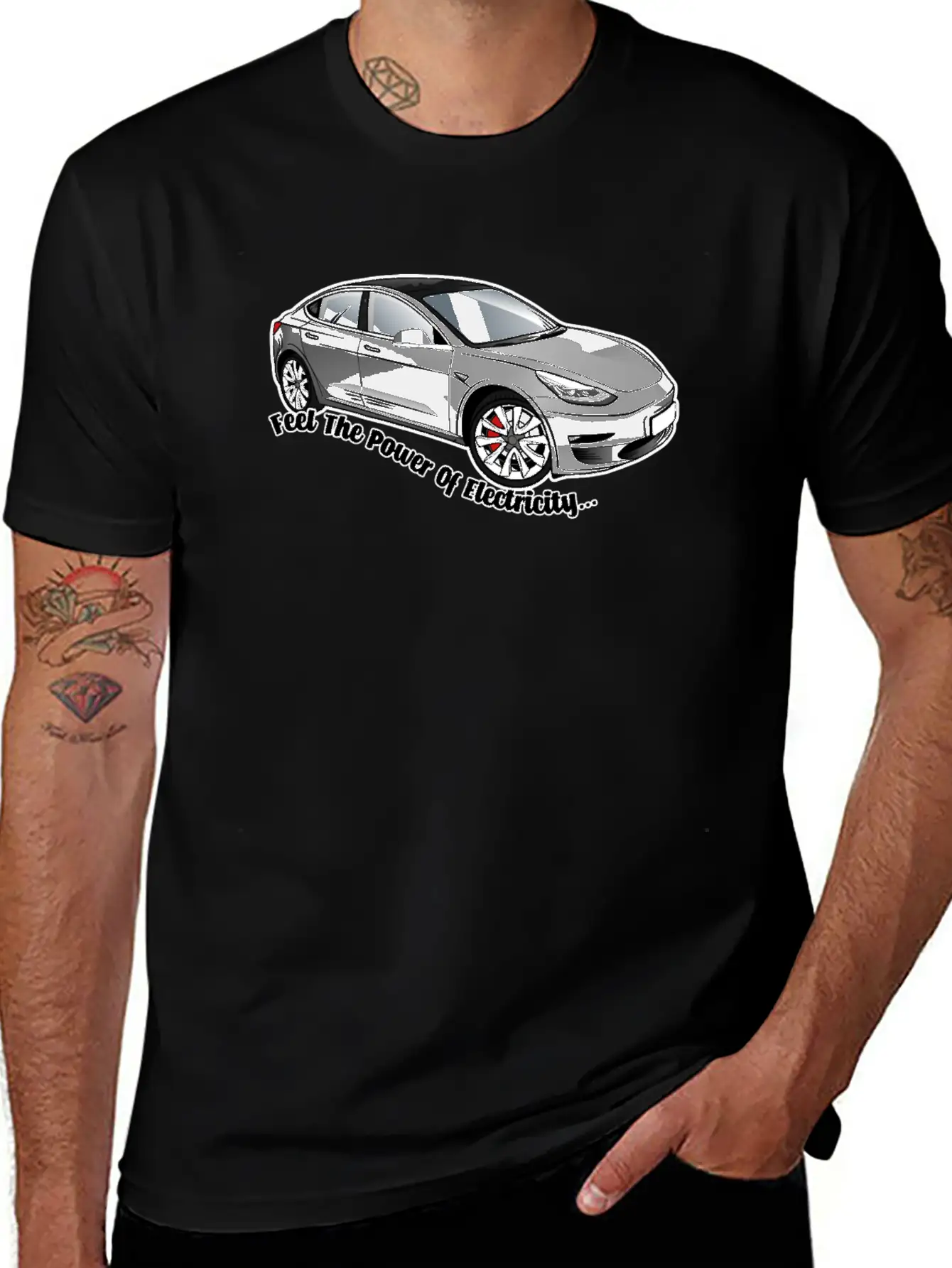 3 (silver) Unisex Casual T-Shirt – Clean Design For Daily Comfort