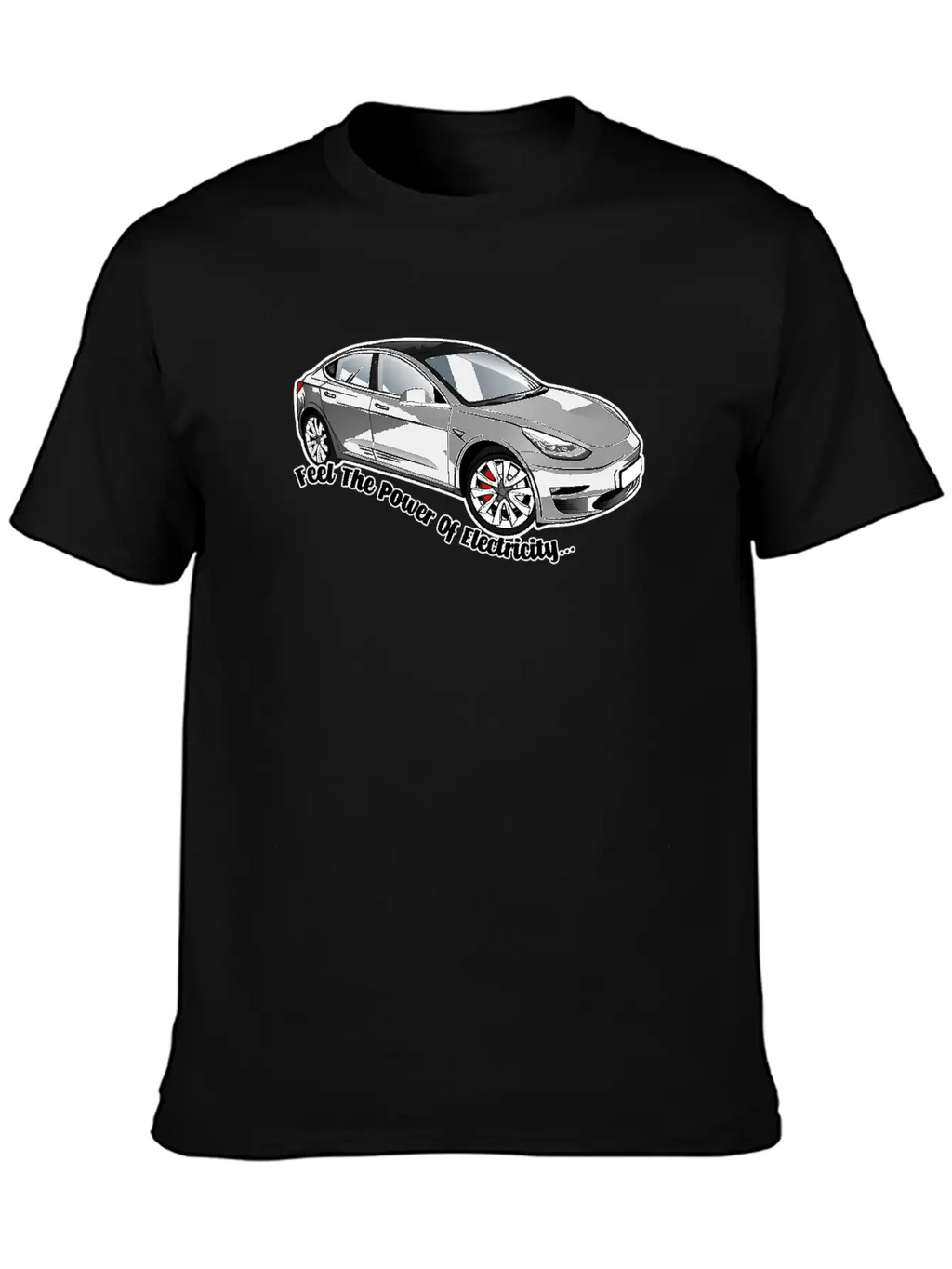 3 (silver) Unisex Casual T-Shirt – Clean Design For Daily Comfort