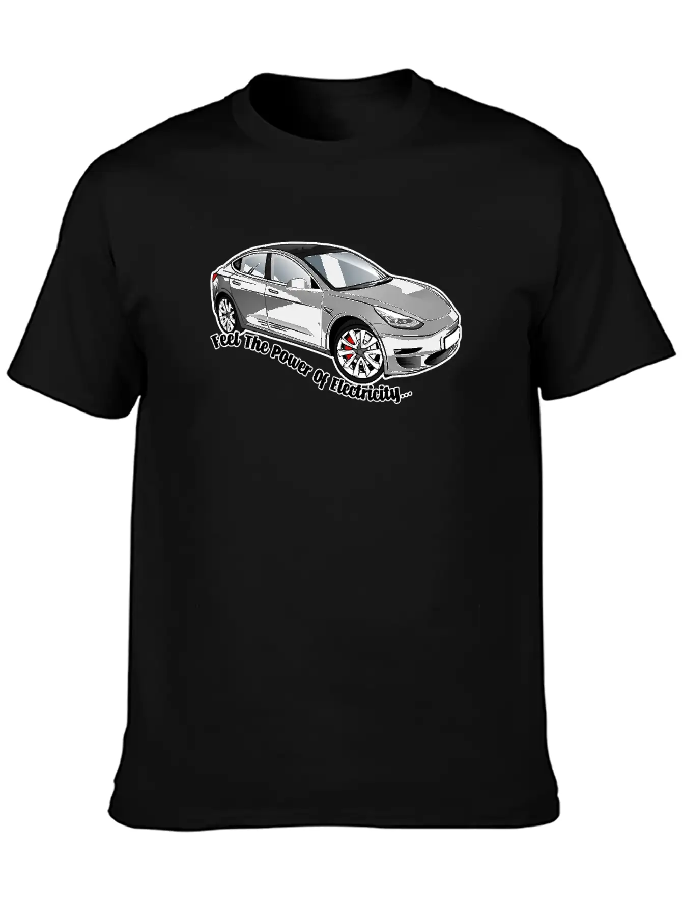 3 (silver) Unisex Casual T-Shirt – Clean Design For Daily Comfort