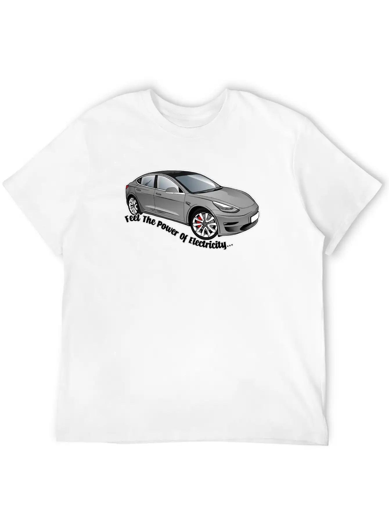 3 (silver) Unisex Casual T-Shirt – Clean Design For Daily Comfort